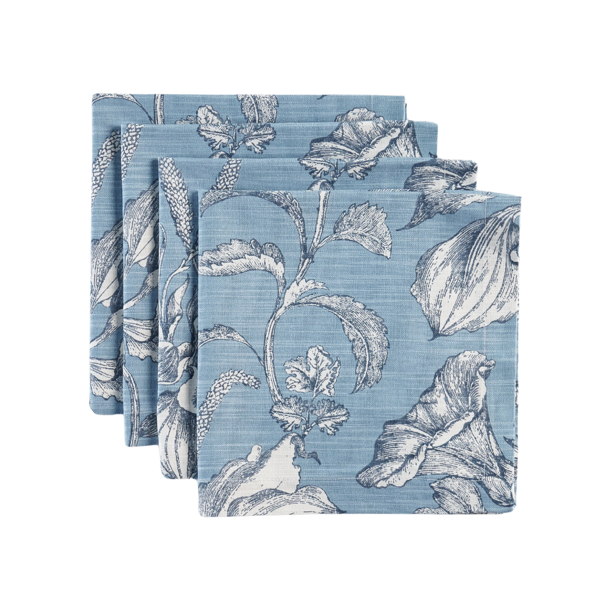 Lillian Sky Dinner Napkins, Set of 4